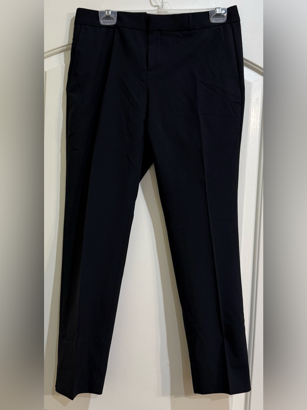 Banana Republic Ryan Italian wool slum straight tailored pants. Size 6P NWT